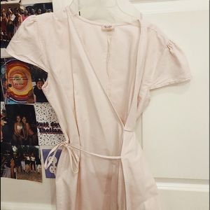 Brandy Melville: Baby pink Wrap Dress